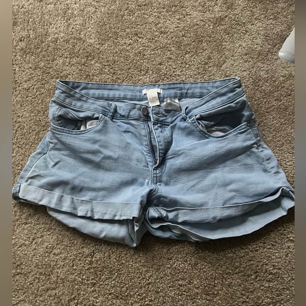 H&M denim shorts